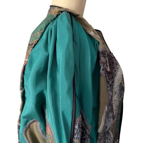 Vintage La Colección Judith Roberts Ornate Bolero Jacket Mexico Rare Art to Wear - Picture 6 of 16